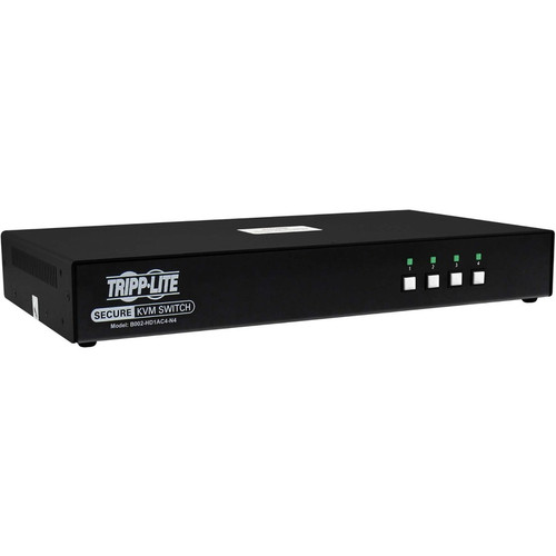 Tripp Lite by Eaton B002-HD1AC4-N4 4-Port NIAP PP4.0-Certified KVM Switch B002-HD1AC4-N4