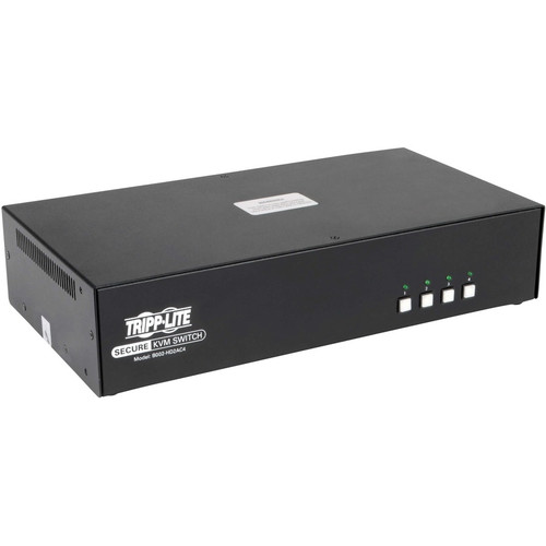 Tripp Lite by Eaton B002-HD2AC4 Secure 4-Port NIAP PP3.0-Certified HDMI-to-DisplayPort KVM Switch B002-HD2AC4