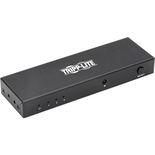 Tripp Lite by Eaton 3-Port HDMI Switch with Remote Control - 4K x 2K @ 60 Hz (F/3xF) B119-003-UHD