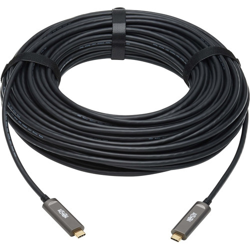 Tripp Lite by Eaton USB 3.2 Gen 2 Fiber Active Optical Cable, M/M, 30 m (98 ft.) U420F-30M-D3