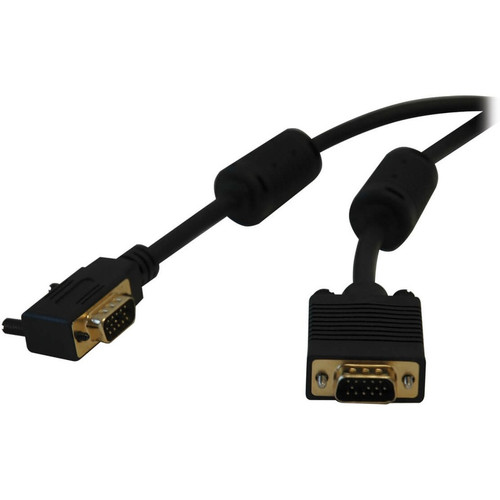 Tripp Lite 25ft VGA Coax Monitor Cable with RGB High Resolution Right Angle HD15 M/M 25' P502-025-RA