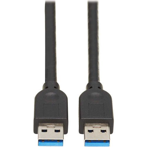 Tripp Lite by Eaton U325-010 USB 3.0 SuperSpeed A/A Cable (M/M), Black, 10 ft. U325-010