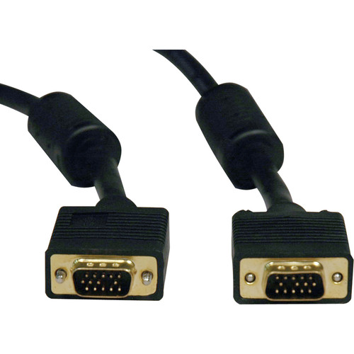 Tripp Lite 100ft SVGA / VGA Coax Monitor Cable with RGB High Resolution HD15 M/M 100' P502-100