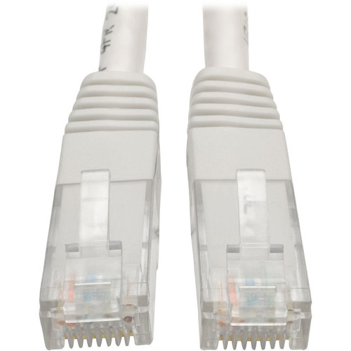 Tripp Lite by Eaton Cat6 Gigabit Molded Patch Cable (RJ45 M/M), White, 25 ft N200-025-WH