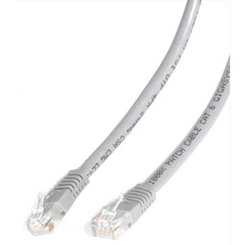 StarTech.com 20ft CAT6 Ethernet Cable - Gray Molded Gigabit - 100W PoE UTP 650MHz - Category 6 Patch Cord UL Certified Wiring/TIA C6PATCH20GR