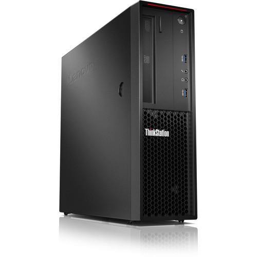 Lenovo ThinkStation P310 30AT005NUS Workstation - 1 x Intel Xeon Quad-core (4 Core) E3-1240 v5 3.50 GHz - 8 GB DDR4 SDRAM RAM - 1 TB HDD - Raven Black 30AT005NUS