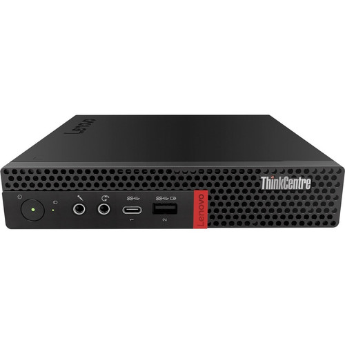 Lenovo ThinkCentre M75q-1 11A40030US Desktop Computer - AMD Ryzen 3 PRO 3200GE 3.30 GHz - 4 GB RAM DDR4 SDRAM - 500 GB HDD - Tiny - Black 11A40030US