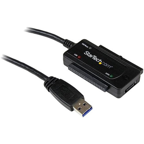 StarTech.com USB 3.0 to SATA IDE Adapter - 2.5in / 3.5in - External Hard Drive to USB Converter - Hard Drive Transfer Cable (USB3SSATAIDE) USB3SSATAIDE