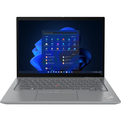 Lenovo ThinkPad T14 Gen 3 21AH00LMCA 14" Notebook - WUXGA - 1920 x 1200 - Intel Core i5 12th Gen i5-1235U Deca-core (10 Core) - 16 GB Total RAM - 16 GB On-board Memory - 512 GB SSD - Storm Gray 21AH00LMCA