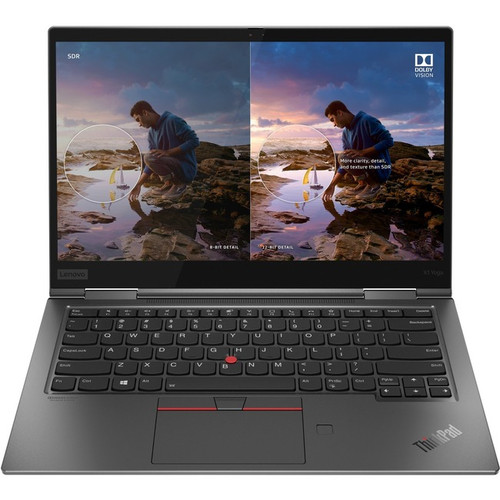 Lenovo ThinkPad X1 Yoga Gen 5 20UB0015US 14" Touchscreen 2 in 1 Notebook - WQHD - 2560 x 1440 - Intel Core i7 (10th Gen) i7-10610U Quad-core (4 Core) 1.10 GHz - 16 GB RAM - 512 GB SSD - Iron Gray 20UB0015US