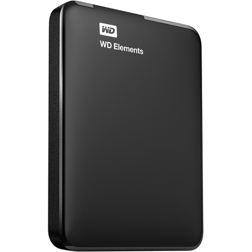 1TB WD Elements™ USB 3.0 high-capacity portable hard drive for Windows WDBUZG0010BBK-WESN