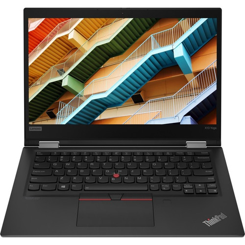 Lenovo ThinkPad X13 Yoga Gen 1 20SX002ACA 13.3" Touchscreen 2 in 1 Notebook - Full HD - 1920 x 1080 - Intel Core i5 (10th Gen) i5-10210U Quad-core (4 Core) 1.60 GHz - 8 GB RAM - 256 GB SSD - Black 20SX002ACA