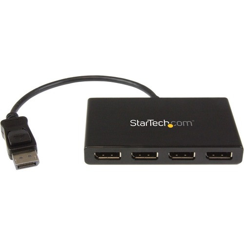 StarTech.com DisplayPort to DisplayPort Multi Monitor Splitter - 4-Port MST Hub - DP 1.2 to 4x DP MST Hub MSTDP124DP