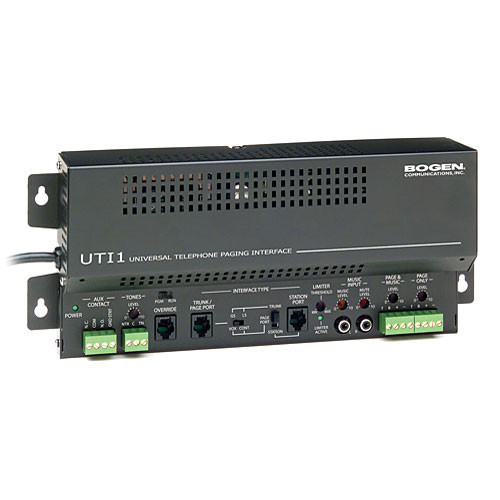 Bogen Communications UTI Single Zone Paging Controller (UTI1)