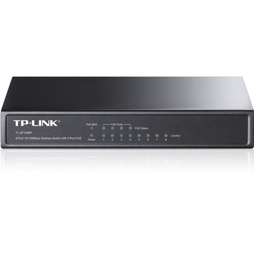 TP-Link TL-SF1008P 8-Port 10/100M PoE Switch TL-SF1008P