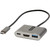 StarTech.com USB C Multiport Adapter, USB-C to HDMI 4K, 100W PD Pass-Through, USB 3.0 Hub 5Gbps (1xC/1xA), USB-C Mini Dock/Travel Dock CDP2HDUACP2