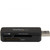 StarTech.com USB 3.0 External Flash Multi Media Memory Card Reader - SDHC MicroSD FCREADMICRO3