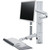 Ergotron Wall Mount Track for Keyboard, LCD Monitor, Mouse - White 45-551-216