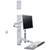 Ergotron Wall Mount Track for Keyboard, LCD Monitor, Mouse - White 45-551-216
