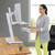 Ergotron WorkFit-S, Single LD with Worksurface+ (White) 33-350-211