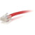 C2G 25 ft Cat6 Non Booted UTP Unshielded Network Patch Cable - Red 04162