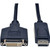 Tripp Lite 3ft DisplayPort to DVI Adapter Converter DP to DVI M/F 3' P134-003
