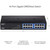 TRENDnet 6-Port Unmanaged Gigabit GREENnet Desktop Metal Switch, Ethernet-Network Switch, 16 x 10-100-1000 RJ-45 Ports, 32 Gbps Forwarding Capacity, Lifetime Protection, Black, TEG-S16DG TEG-S16DG