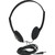 Manhattan Stereo On-Ear Headphones (3.5mm), Adjustable Split Headband, Foam Earpads, Speaker 80W max, Standard 3.5mm stereo jack/plug for audio output, cable 2.2m, Black, Three Year Warranty, Blister 177481