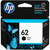 HP 62 Original Ink Cartridge - Single Pack C2P04AN#140