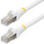 StarTech.com 30ft CAT6a Ethernet Cable, White Low Smoke Zero Halogen (LSZH) 10 GbE 100W PoE S/FTP Snagless RJ-45 Network Patch Cord NLWH-30F-CAT6A-PATCH