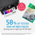 HP 62XL Original High Yield Inkjet Ink Cartridge - Black Pack C2P05AN#140-K