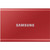 Samsung T7 MU-PC500R/AM 500 GB Portable Solid State Drive - External - PCI Express NVMe - Metallic Red MU-PC500R/AM