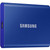 Samsung T7 MU-PC2T0H/AM 2 TB Portable Solid State Drive - External - PCI Express NVMe - Indigo Blue MU-PC2T0H/AM