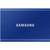 Samsung T7 MU-PC2T0R/WW 1 TB Portable Solid State Drive - External - PCI Express NVMe - Indigo Blue MU-PC1T0H/AM