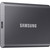 Samsung T7 MU-PC2T0T/AM 2 TB Portable Solid State Drive - External - PCI Express NVMe - Titan Gray MU-PC2T0T/AM