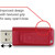 Verbatim 4GB Store 'n' Go USB Flash Drive - Red 95236