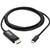 Tripp Lite U444-006-DP-BE USB-C to DisplayPort Adapter, M/M, Black, 6 ft. U444-006-DP-BE