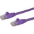 StarTech.com 2ft CAT6 Ethernet Cable - Purple Snagless Gigabit - 100W PoE UTP 650MHz Category 6 Patch Cord UL Certified Wiring/TIA N6PATCH2PL