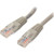StarTech.com Patch cable - RJ-45 (M) - RJ-45 (M) - 6 ft - UTP - ( CAT 5e ) - Gray M45PATCH6GR