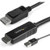 StarTech.com 6ft (2m) HDMI to DisplayPort Cable 4K 30Hz - Active HDMI 1.4 to DP 1.2 Adapter Cable with Audio - USB Powered Video Converter HD2DPMM6