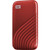 WD My Passport WDBAGF5000ARD-WESN 500 GB Portable Solid State Drive - External - Red WDBAGF5000ARD-WESN