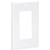 Tripp Lite by Eaton Single-Gang Faceplate, Decora Style - Vertical, White N042D-100-WH