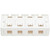 Tripp Lite by Eaton Surface-Mount Box for Keystone Jacks - 4 Ports, White N082-004-WH