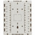 Tripp Lite by Eaton Surface-Mount Box for Keystone Jacks - 12 Ports, White N082-012-WH