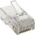 Tripp Lite by Eaton Cat6 RJ45 Modular Plug for Round Stranded UTP Conductor 4-Pair, 100 Pack N230-100-STR