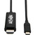 Tripp Lite by Eaton U444-003-H4K6BE USB-C to HDMI Adapter, M/M, Black, 3 ft. U444-003-H4K6BE