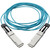 Tripp Lite by Eaton QSFP+ to QSFP+ Active Optical Cable - 40Gb, AOC, M/M, Aqua, 5 m (16.4 ft.) N28F-05M-AQ