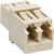 Tripp Lite by Eaton Duplex Multimode Fiber Optic Coupler, LC/LC N455-000-PM