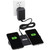 Tripp Lite by Eaton Dual Wireless Charging Pad, Qi-Certified, Black U280-Q02FL-BK