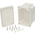 Tripp Lite by Eaton N206-SB01-IND Mounting Box - White - TAA Compliant N206-SB01-IND